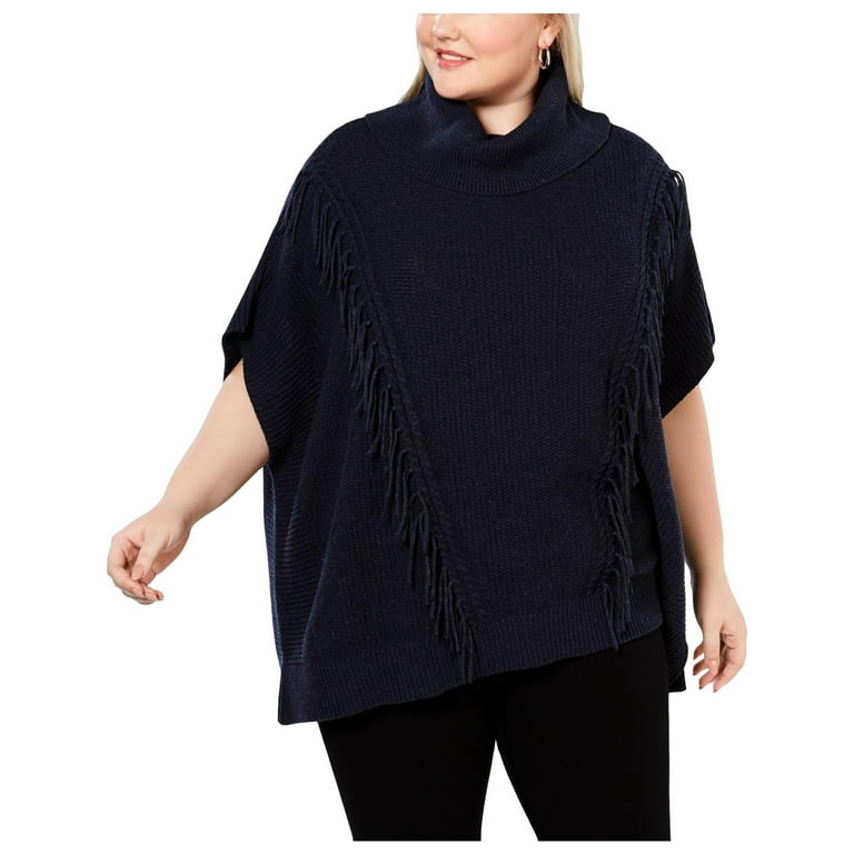 Anne klein poncho sweater on sale