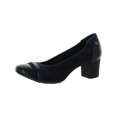 thumbnail image 1 of Anne Klein Womens Guardian Patent Toe Cap Pumps, 1 of 3