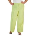 thumbnail image 1 of Anne Klein Womens High Rise Stretch Wide Leg Pants, 1 of 2