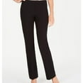thumbnail image 1 of Anne Klein Womens Flare Leg Dress Pants, Black, 4, 1 of 2