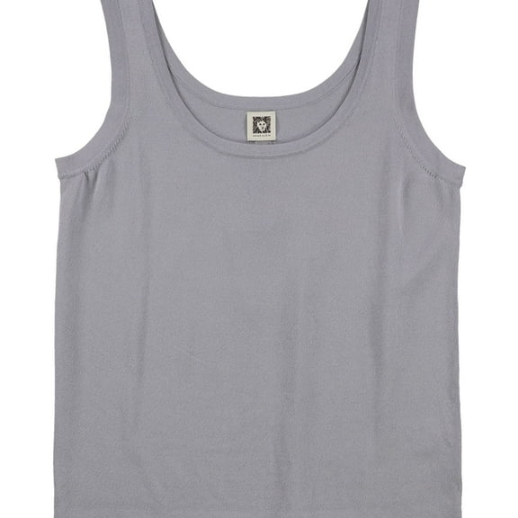 Anne Klein Womens Knit Pullover Blouse, Blue, Medium