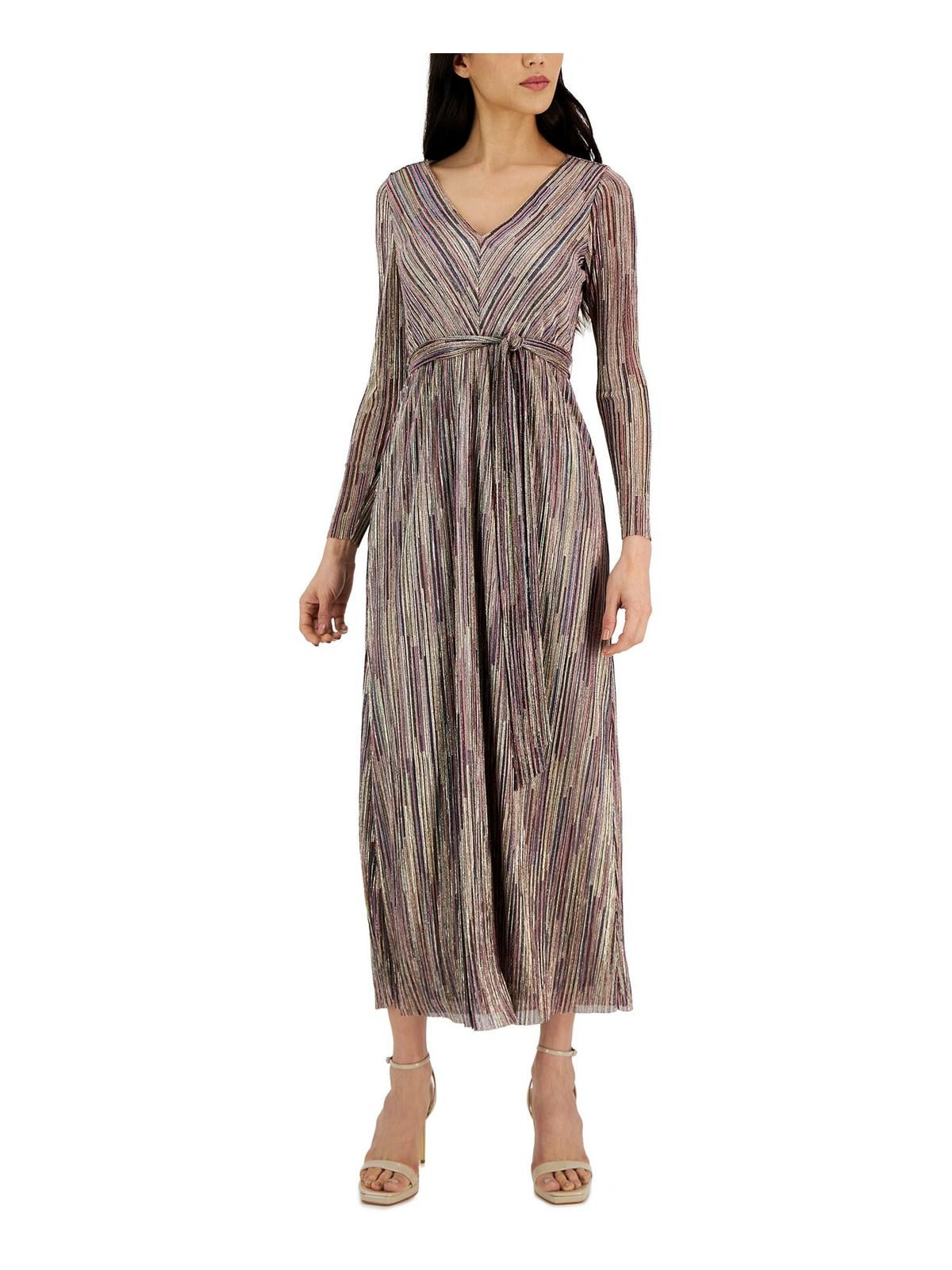 knee length dresses for ladies Anne Klein Two Piece Short Sleeve Metallic Blend Suit – Ethel Lee Vintage &  Art-ELVA main image 0
