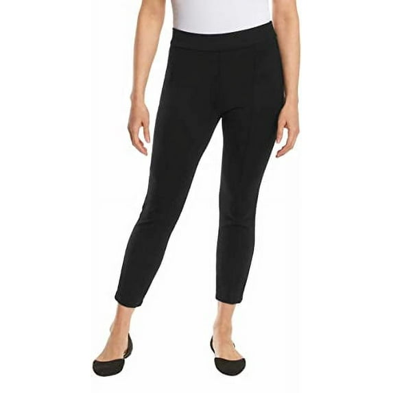 Anne Klein Womens Midweight Tummy Control Ponte Pant Size: XXL, Color: Black