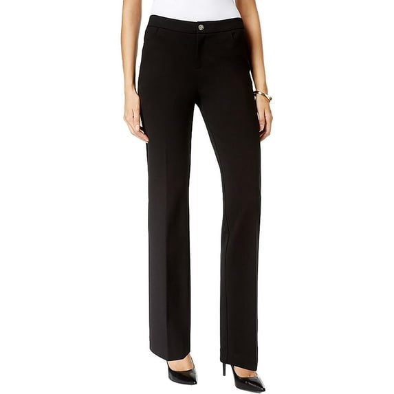 Anne Klein Womens Office Work Straight Leg Pants