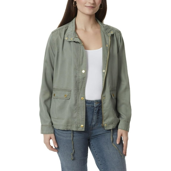 Womens On The Run Jacket Willow Tree L