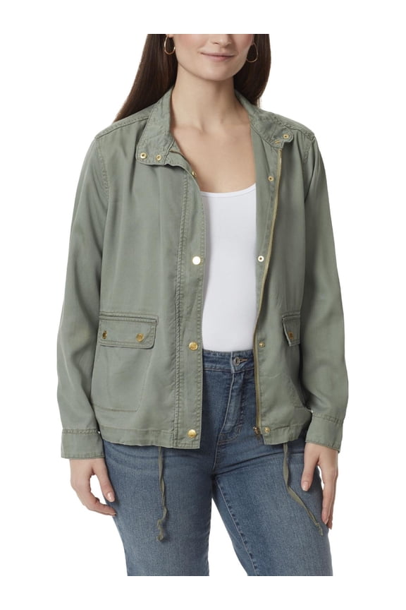 Womens On The Run Jacket Willow Tree L
