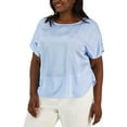 thumbnail image 1 of Anne Klein Womens Plus Satin S Blouse, 1 of 1