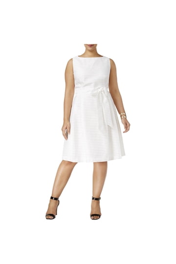 beaded mini dress white Izabel Beaded Fringe Strapless Mini Dress