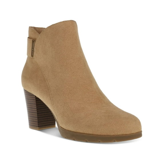 Anne Klein Womens Rina Microfiber Dressy Ankle Boots