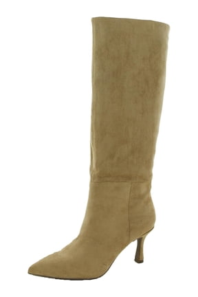 Womens Rizzo Faux Suede Dressy Knee-High Boots