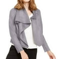 thumbnail image 1 of Anne Klein Womens Rocky Shore Jacket, Grey, Large, 1 of 1