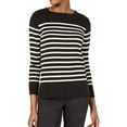 thumbnail image 1 of Anne Klein Womens Shoulder Button Pullover Sweater, Black, X-Small, 1 of 1