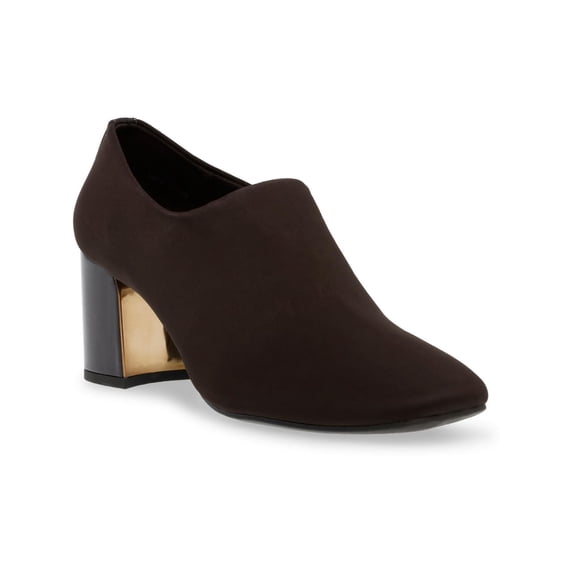 Anne Klein Womens Trenton Patent Trim Slip On Pumps
