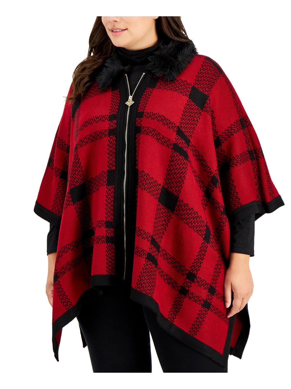 Anne klein poncho sweater clearance