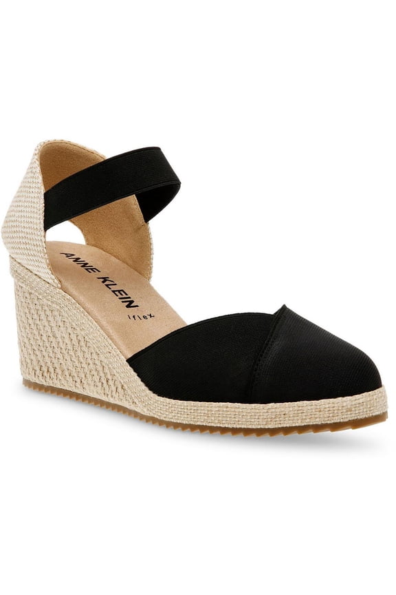Womens Zuri Canvas Woven Slingback Sandals