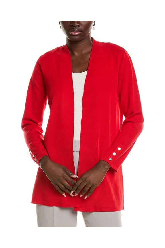 womens Carmel Cardigan, XL, Red