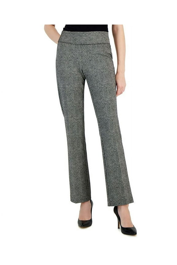 womens High-Rise Pull-On Bootleg Pant, S, Black