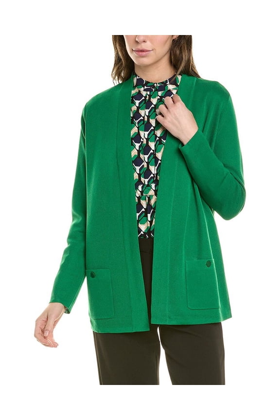 womens Malibu Cardigan, L, Green