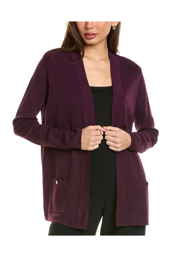 womens Malibu Cardigan, xs, Purple