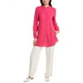 thumbnail image 1 of Anne Klein womens  Popover Blouse, M, Pink, 1 of 2
