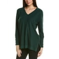 thumbnail image 1 of Anne Klein womens  Tunic Sweater, XS, Green, 1 of 2