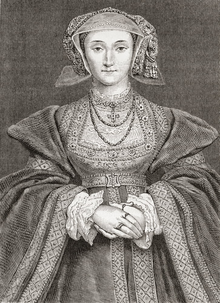 Anne Of Cleves 1515 Canvas Art - Ken Welsh Design Pics (24 x 32)