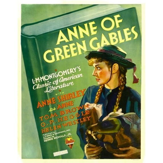 Anne Of Green Gables Anne Shirley On Window Card 1934 Movie Poster Masterprint (11 x 17)