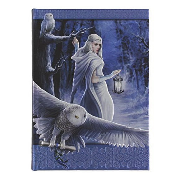 Anne Stoke Curiosity Corner Midnight Messenger with Owl Embossed Journal