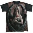 thumbnail image 1 of Anne Stokes - Angel Rose - Short Sleeve Black Back Shirt - XX-Large, 1 of 4