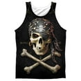 thumbnail image 1 of Anne Stokes - Pirate Skulls - Tank Top - Medium, 1 of 2