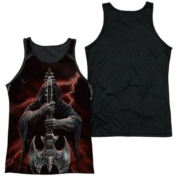Anne Stokes - Rock God - Black Back Tank Top - X-Large