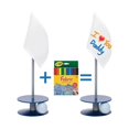 thumbnail image 1 of Anne Stone Golf Putt-A-Round Putting Aid Design Your Own With Crayola 10 Pack Fabric Markers, Blue Base, 1 of 1
