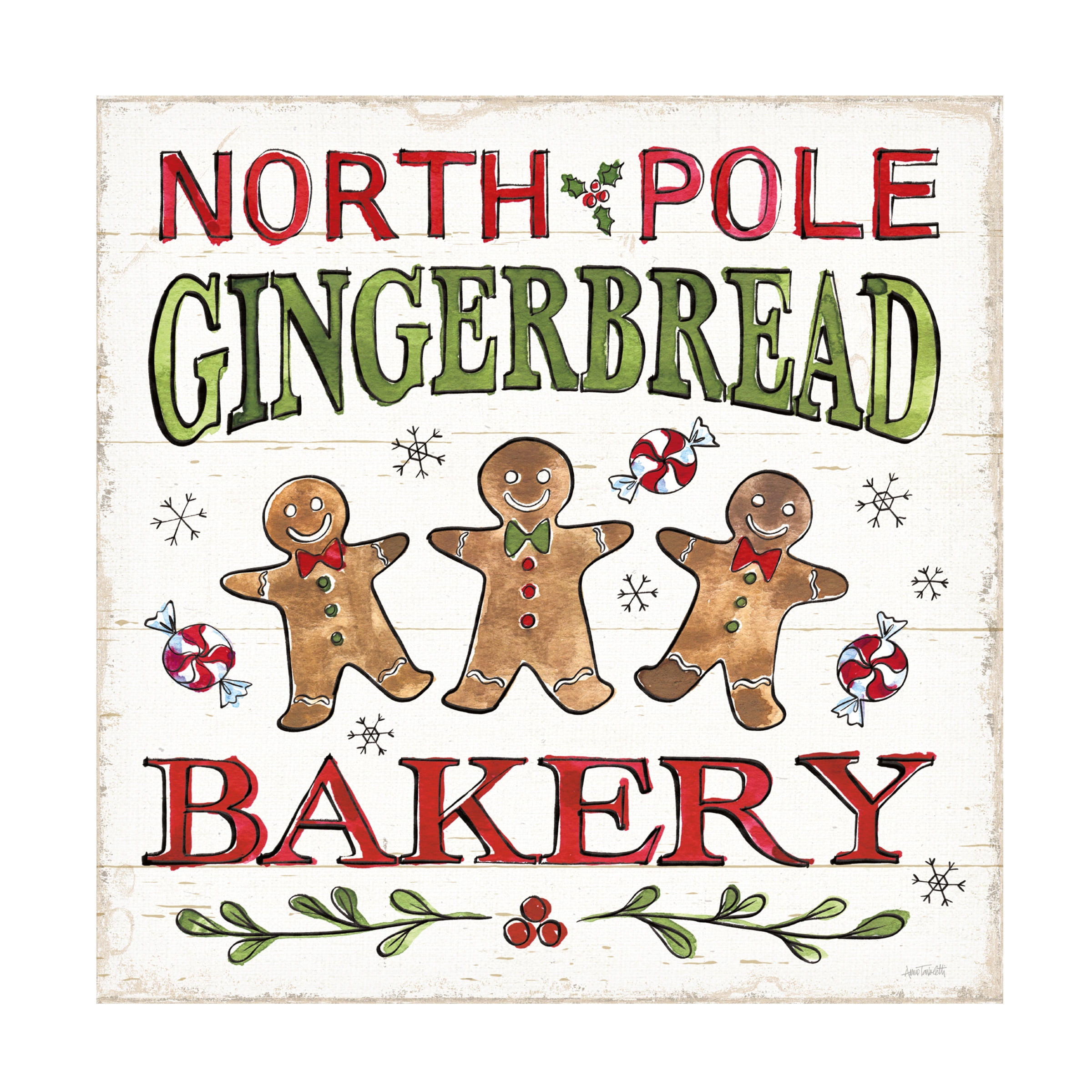 Anne Tavoletti 'Christmas Treats III' Canvas Art