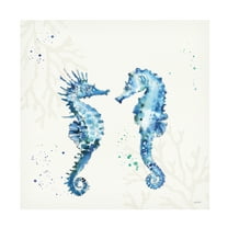 Anne Tavoletti 'Deep Sea III No Words' Canvas Art