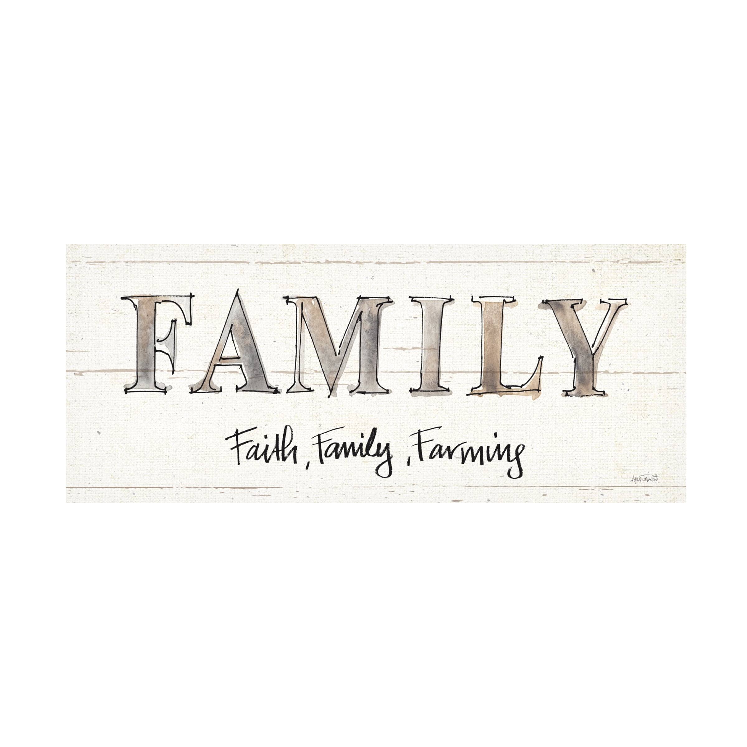 Anne Tavoletti 'Farm Memories VII' Canvas Art