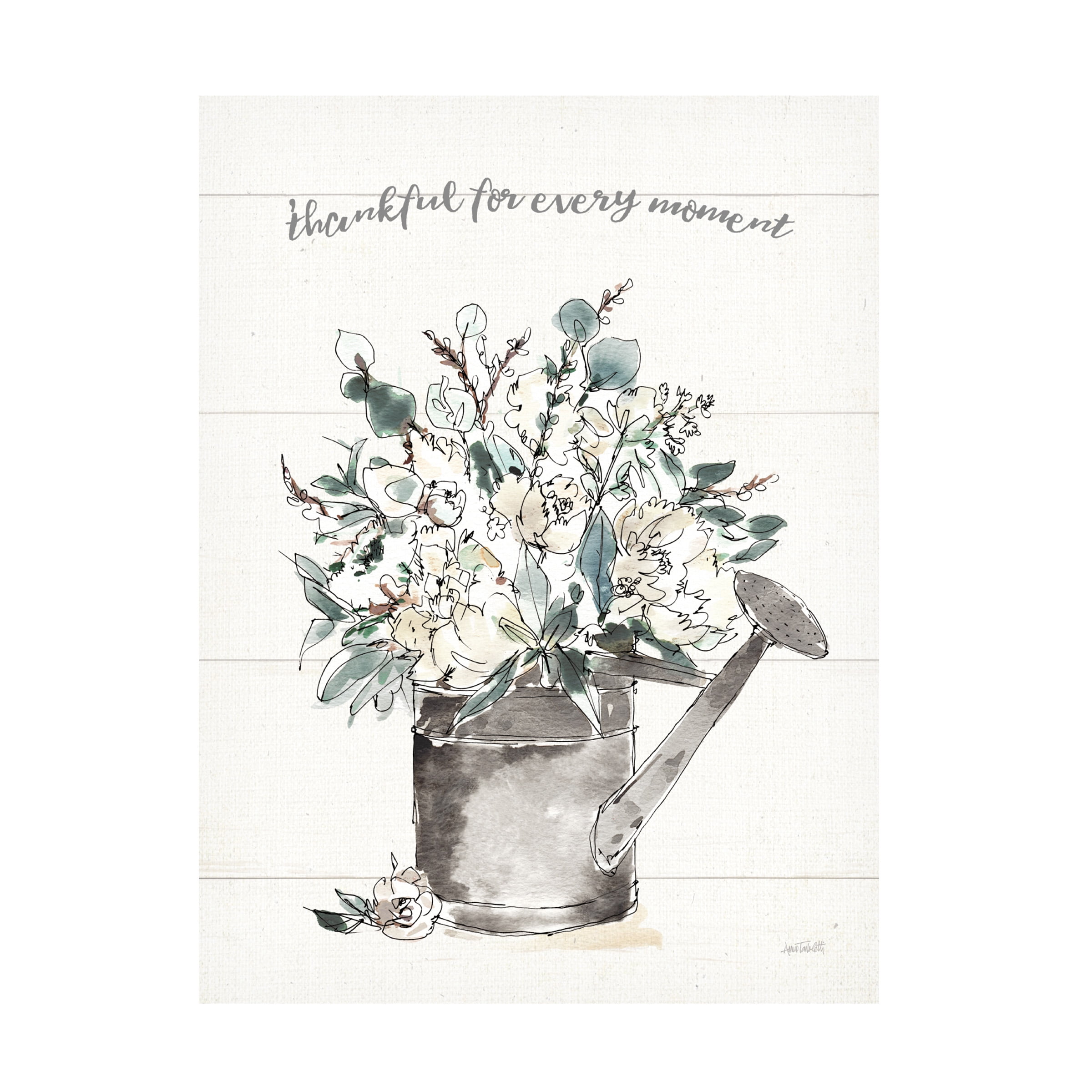 Anne Tavoletti 'Modern Farmhouse IV Thankful' Canvas Art