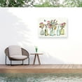 thumbnail image 1 of Anne Tavoletti 'Simply Petals I' Outdoor Canvas 30x47, 1 of 5