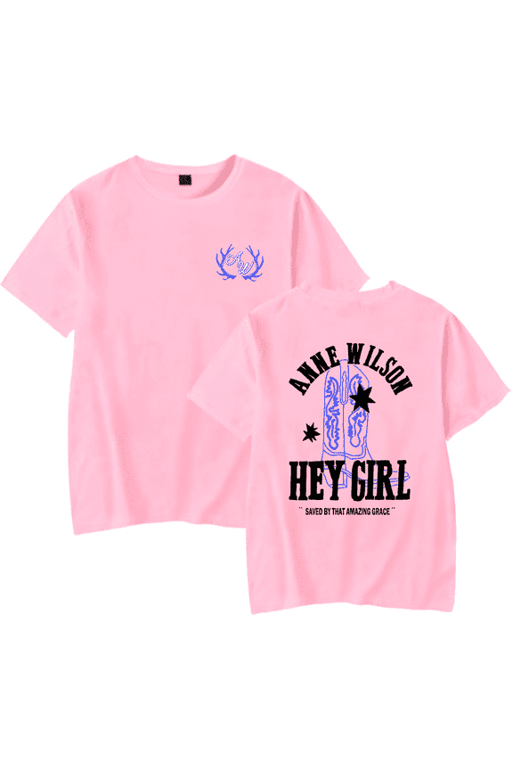 Merch Hey Girl Boot Tee Unisex Fashion Country Music Short Sleeve Shirt Sweatwear Streetshirt Cool Summer T-Shirt