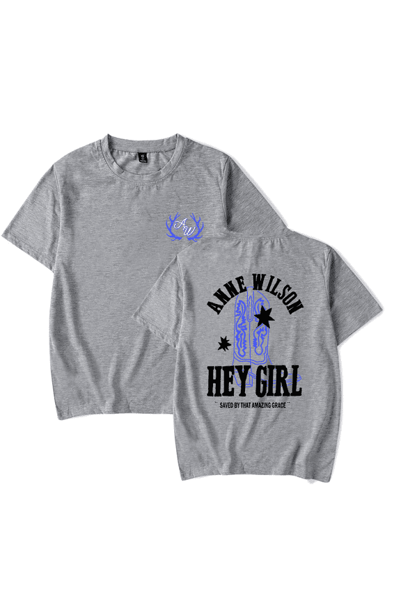 Merch Hey Girl Boot Tee Unisex Fashion Country Music Short Sleeve Shirt Sweatwear Streetshirt Cool Summer T-Shirt