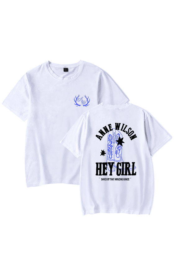 Merch Hey Girl Boot Tee Unisex Fashion Country Music Short Sleeve Shirt Sweatwear Streetshirt Cool Summer T-Shirt