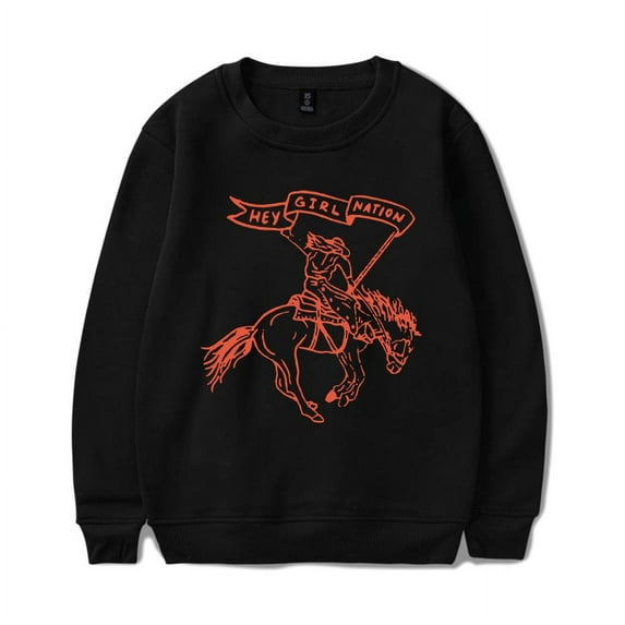 Anne Wilson Merch Hey Girl Nation Crewneck Men Women Country Music Long Sleeve Hoodie Streetwear Pullover Top