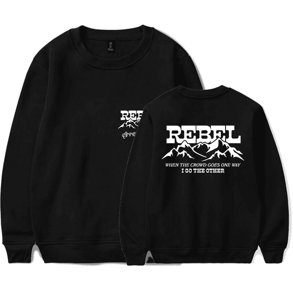 Anne Wilson Merch Rebel Crewneck Men Women Country Music Long Sleeve Hoodie Streetwear Pullover Top