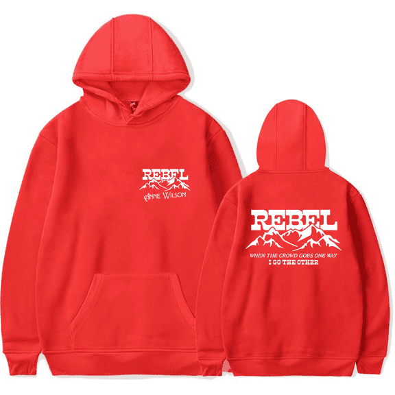 Anne Wilson Merch Rebel Hoodie Fashion Country Music Hoodies Men Women Sweatshirt Tracksuit Pullover Coat