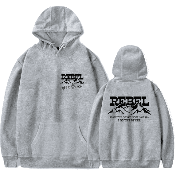 Anne Wilson Merch Rebel Hoodie Fashion Country Music Hoodies Men Women Sweatshirt Tracksuit Pullover Coat