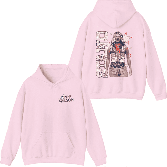 Anne Wilson Merch Stand Hoodie Fashion Hoodies Men Women Long Sleeve Sweatshirt Pullover Top