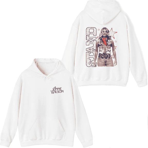 Anne Wilson Merch Stand Hoodie Fashion Hoodies Men Women Long Sleeve Sweatshirt Pullover Top