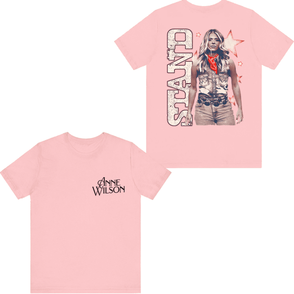 Anne Wilson Merch Stand T-shirt Fashion t shirt Men Women Short Sleeve Tee Crewneck