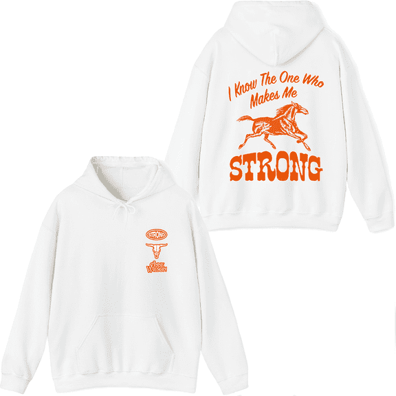 Anne Wilson Merch Strong Hoodie Printed Hoodies Fashion Unisex Men Women Long Sleeve Pullover