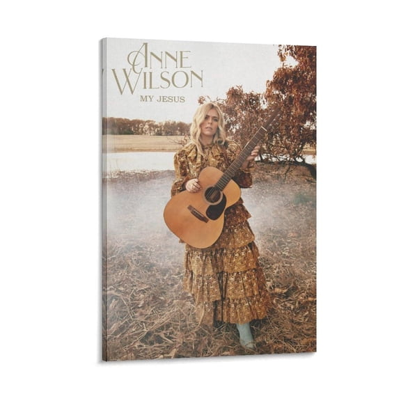 Anne Wilson Posters My Muisc Cover Canvas Poster Wall Decorative Art Painting Living Room Bedroom Decoration Gift