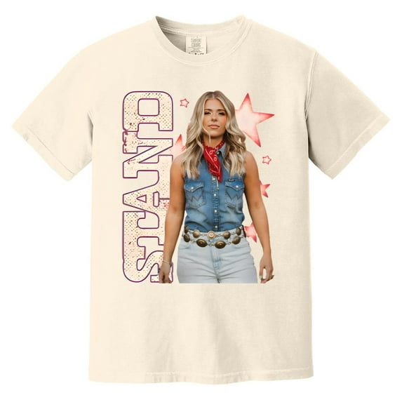 Anne Wilson Stand Star Country Gospel Music Singer Fan Gift Comfort Color T-Shirt